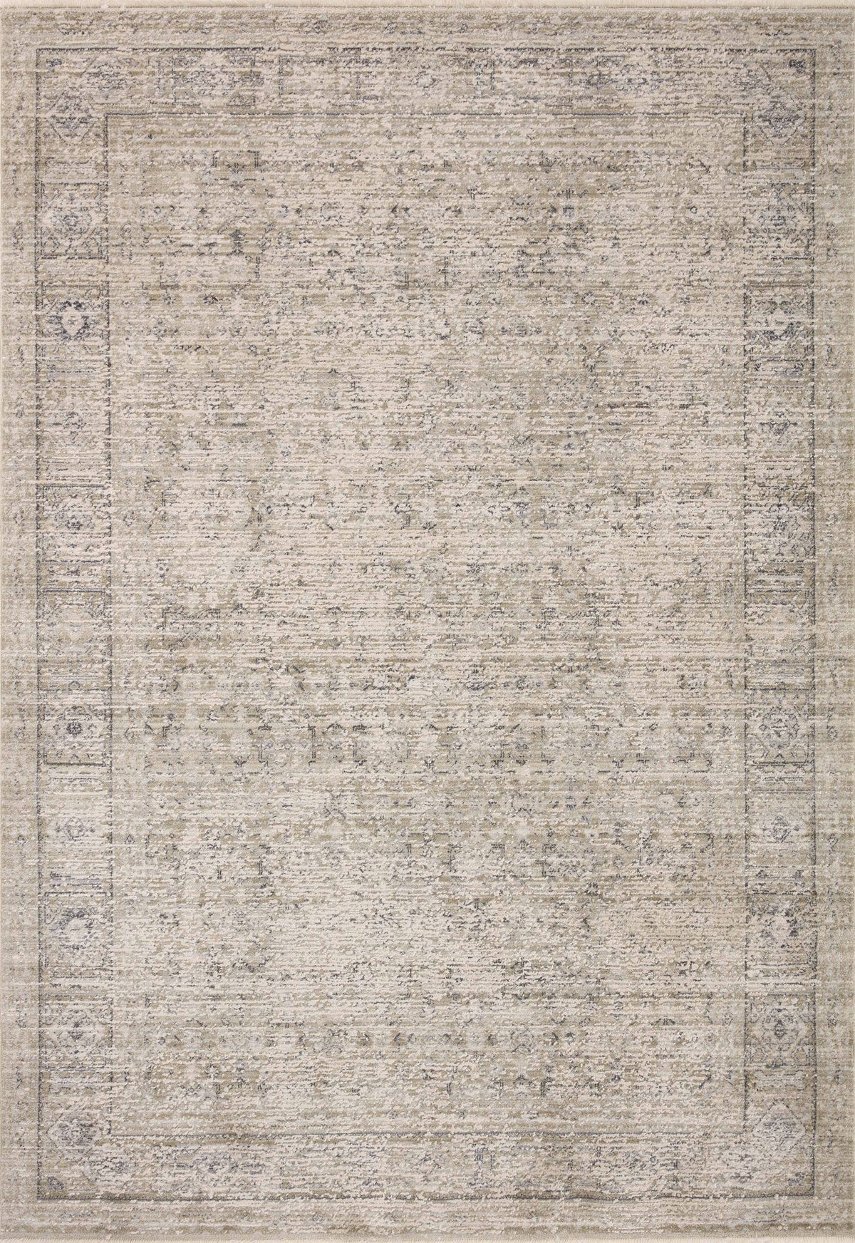 Amber Lewis x Loloi 5'3" 7'9" Taupe/Dove Alie ALE-03 Area Rug